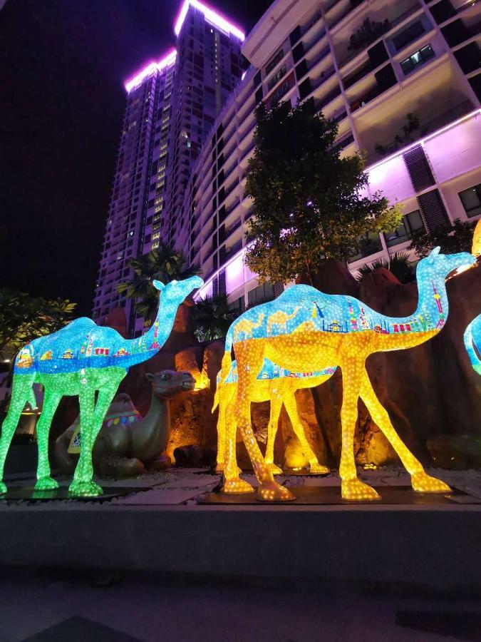 Lavender Suite # Shah Alam I-City Block B Homestay # 2R1B #Free Wifi & Parking Ngoại thất bức ảnh